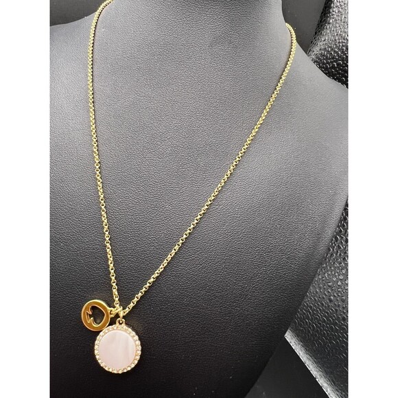 Kate Spade Hole Punch and MOP Necklace - Picture 8 of 10
